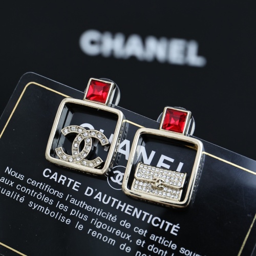 Replica Chanel Earrings For Women #1251844 $29.00 USD for Wholesale