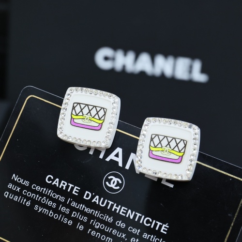 Replica Chanel Earrings For Women #1251845 $29.00 USD for Wholesale