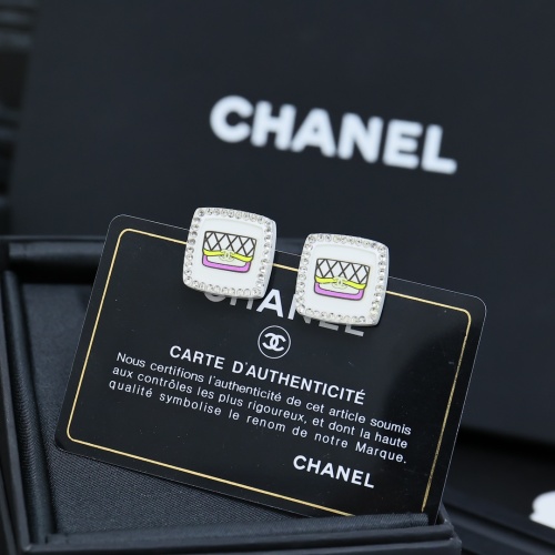 Replica Chanel Earrings For Women #1251845 $29.00 USD for Wholesale