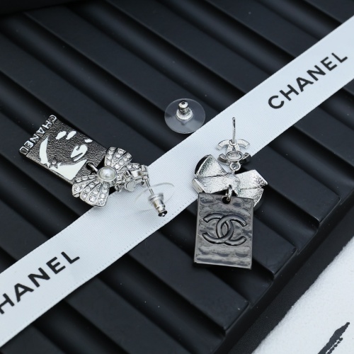 Replica Chanel Earrings For Women #1251847 $32.00 USD for Wholesale