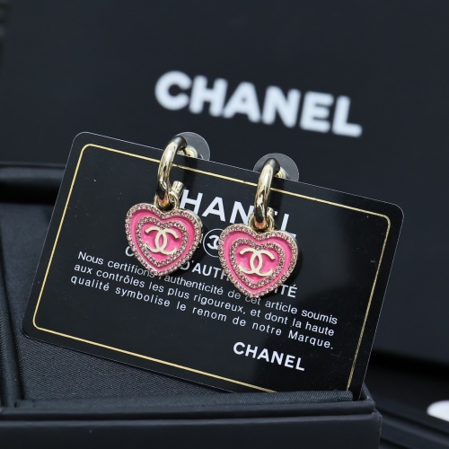 Replica Chanel Earrings For Women #1251850 $29.00 USD for Wholesale