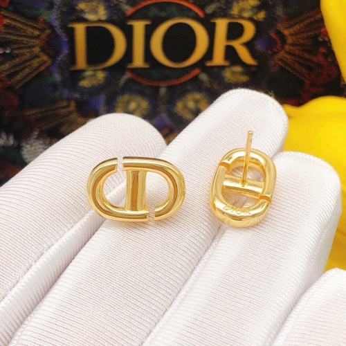 Replica Christian Dior Earrings For Women #1251859 $25.00 USD for Wholesale