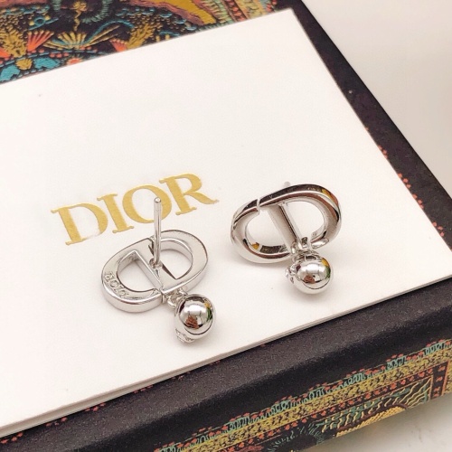 Replica Christian Dior Earrings For Women #1251863 $25.00 USD for Wholesale