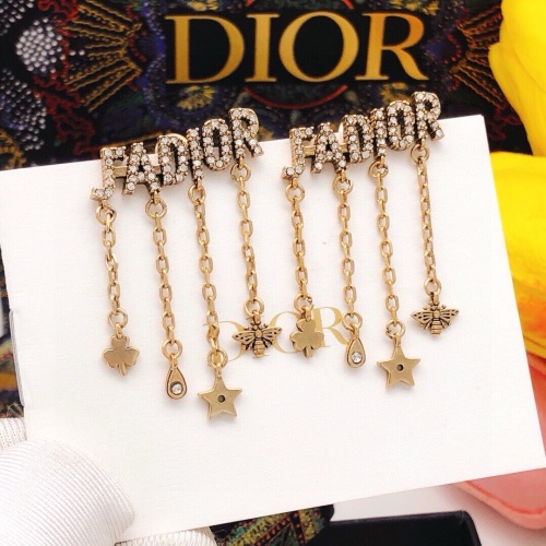 Christian Dior Earrings For Women #1251864 $25.00 USD, Wholesale Replica Christian Dior Earrings