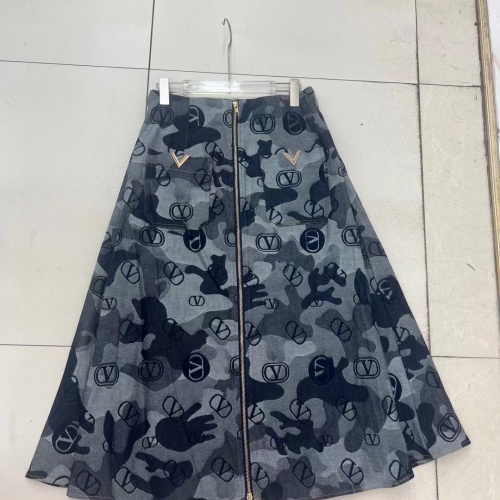 Valentino Midi Skirt For Women #1251865 $92.00 USD, Wholesale Replica Valentino Skirts