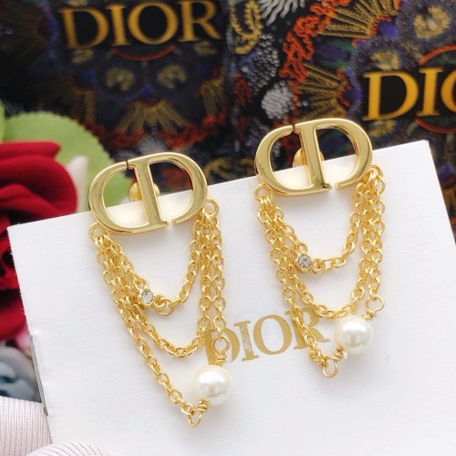 Christian Dior Earrings For Women #1251871 $27.00 USD, Wholesale Replica Christian Dior Earrings