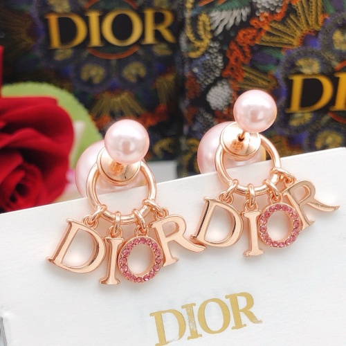 Christian Dior Earrings For Women #1251872 $27.00 USD, Wholesale Replica Christian Dior Earrings