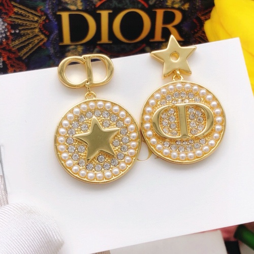 Christian Dior Earrings For Women #1251874 $27.00 USD, Wholesale Replica Christian Dior Earrings