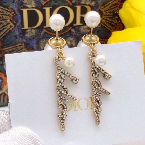 Christian Dior Earrings For Women #1251877 $27.00 USD, Wholesale Replica Christian Dior Earrings