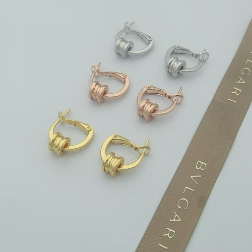 Replica Bvlgari Earrings For Women #1251892 $25.00 USD for Wholesale