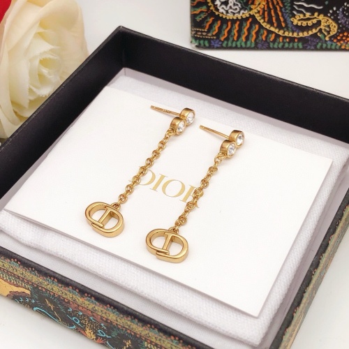 Replica Christian Dior Earrings For Women #1251894 $25.00 USD for Wholesale