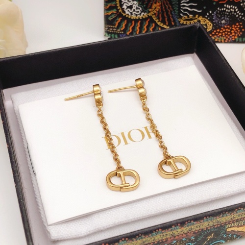 Replica Christian Dior Earrings For Women #1251894 $25.00 USD for Wholesale