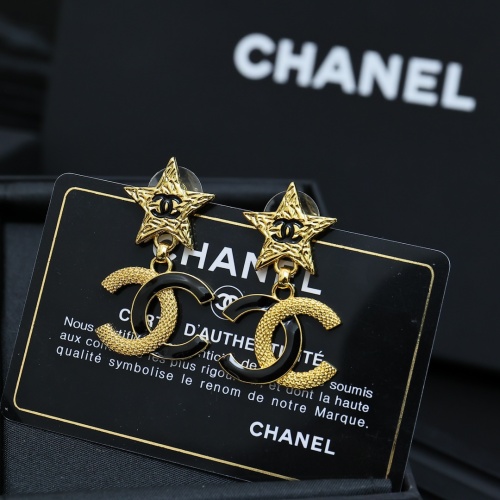 Replica Chanel Earrings For Women #1251896 $27.00 USD for Wholesale