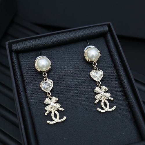 Chanel Earrings For Women #1251897 $27.00 USD, Wholesale Replica Chanel Earrings