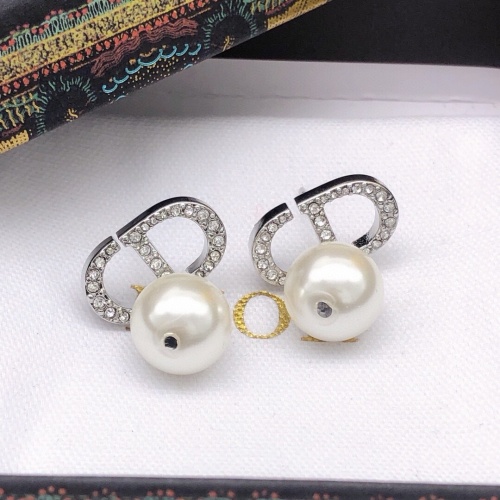 Replica Christian Dior Earrings For Women #1251899 $27.00 USD for Wholesale