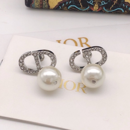 Replica Christian Dior Earrings For Women #1251899 $27.00 USD for Wholesale