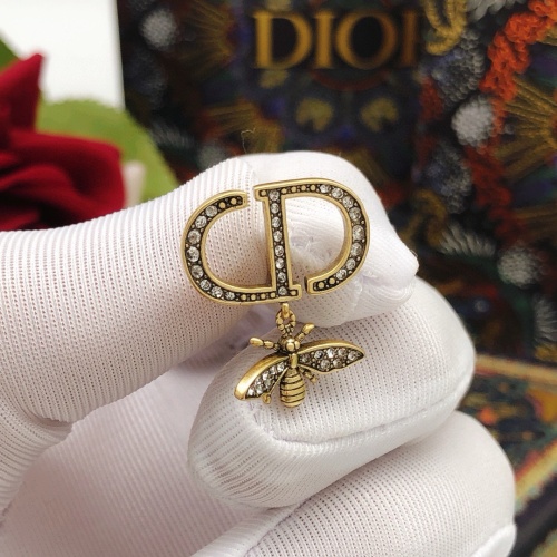 Replica Christian Dior Earrings For Women #1251901 $27.00 USD for Wholesale