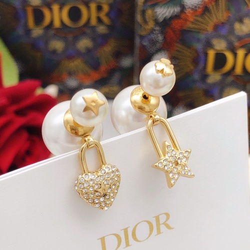 Christian Dior Earrings For Women #1251908 $29.00 USD, Wholesale Replica Christian Dior Earrings