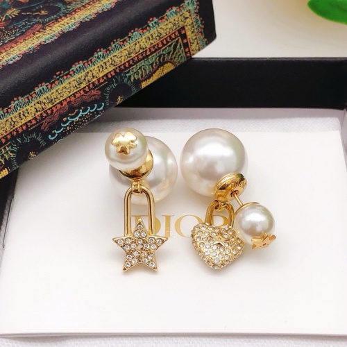 Replica Christian Dior Earrings For Women #1251908 $29.00 USD for Wholesale