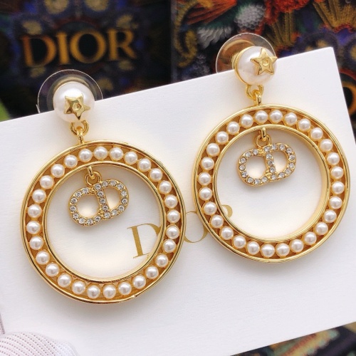 Christian Dior Earrings For Women #1251909 $27.00 USD, Wholesale Replica Christian Dior Earrings