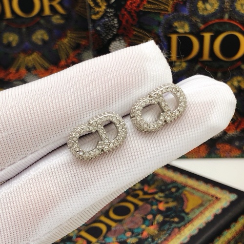 Replica Christian Dior Earrings For Women #1251936 $27.00 USD for Wholesale