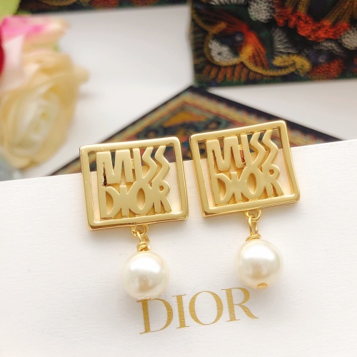 Christian Dior Earrings For Women #1251937 $27.00 USD, Wholesale Replica Christian Dior Earrings