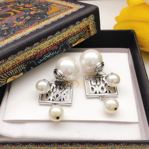 Replica Christian Dior Earrings For Women #1251943 $29.00 USD for Wholesale