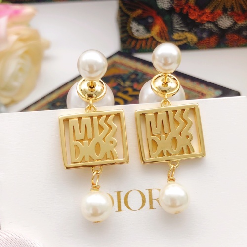 Christian Dior Earrings For Women #1251944 $29.00 USD, Wholesale Replica Christian Dior Earrings