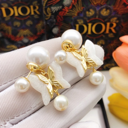 Replica Christian Dior Earrings For Women #1251945 $29.00 USD for Wholesale