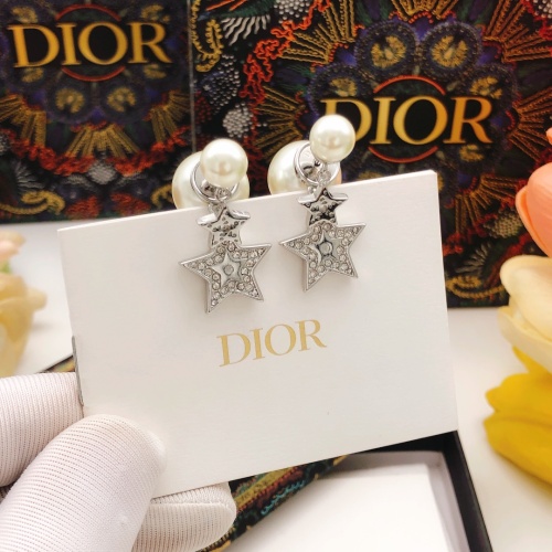 Replica Christian Dior Earrings For Women #1251947 $29.00 USD for Wholesale