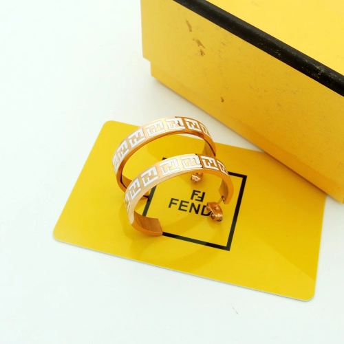 Fendi Earrings For Women #1251969 $36.00 USD, Wholesale Replica Fendi Earrings