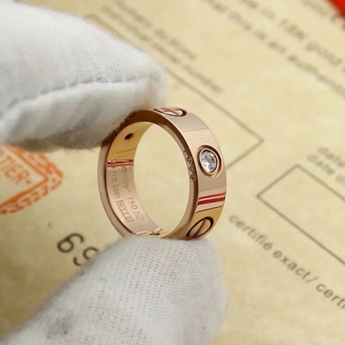 Replica Cartier Rings For Unisex #1251979 $23.00 USD for Wholesale