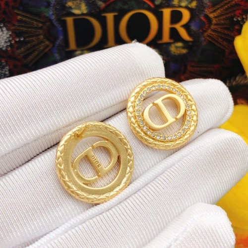 Replica Christian Dior Earrings For Women #1252000 $27.00 USD for Wholesale