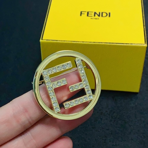 Fendi Brooches For Women #1252013 $25.00 USD, Wholesale Replica Fendi Brooches