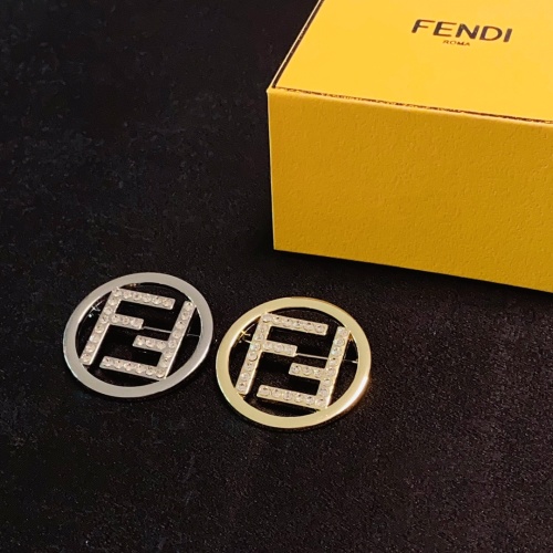 Replica Fendi Brooches For Women #1252013 $25.00 USD for Wholesale