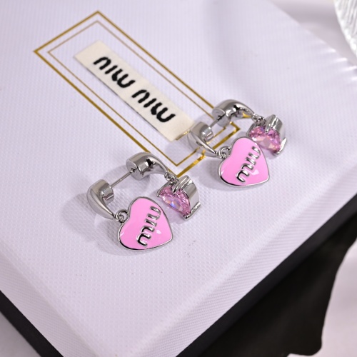 MIU MIU Earrings For Women #1252022 $29.00 USD, Wholesale Replica MIU MIU Earrings