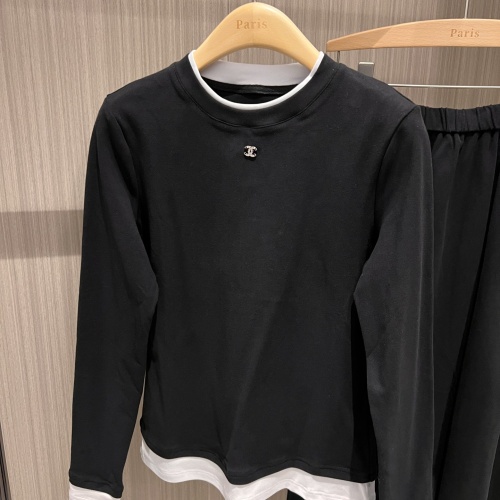 Replica Chanel Tracksuits Long Sleeved For Women #1252027 $140.00 USD for Wholesale