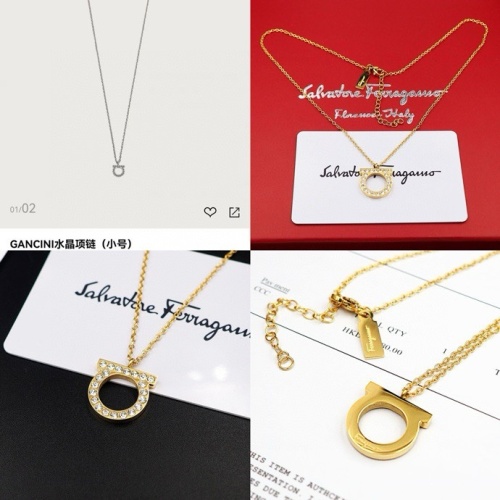 Replica Salvatore Ferragamo Necklaces #1252090 $25.00 USD for Wholesale