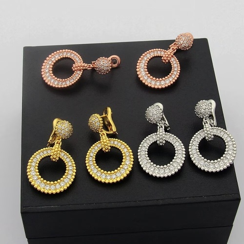 Replica Van Cleef & Arpels Earrings For Women #1252101 $29.00 USD for Wholesale