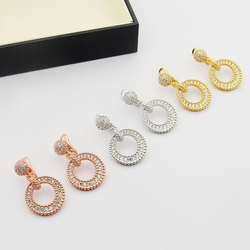 Replica Van Cleef & Arpels Earrings For Women #1252102 $29.00 USD for Wholesale