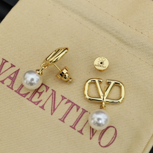 Replica Valentino Earrings For Women #1252132 $25.00 USD for Wholesale