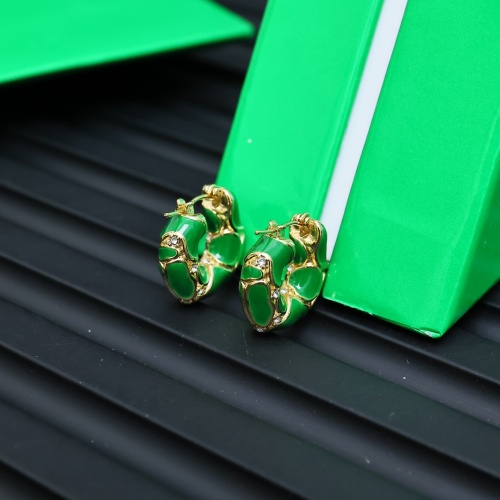 Replica Bottega Veneta Earrings For Women #1252134 $27.00 USD for Wholesale