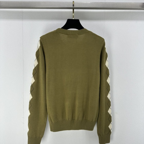 Replica MIU MIU Sweater Long Sleeved For Women #1252140 $85.00 USD for Wholesale