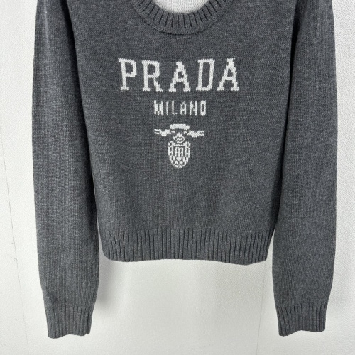 Replica Prada Sweater Long Sleeved For Women #1252147 $96.00 USD for Wholesale