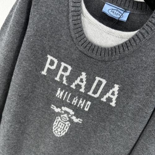 Replica Prada Sweater Long Sleeved For Women #1252147 $96.00 USD for Wholesale