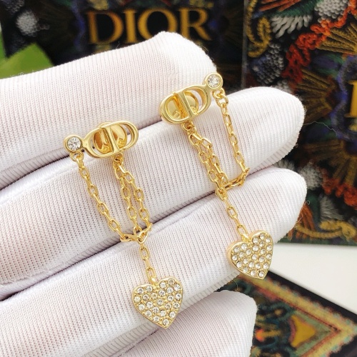 Replica Christian Dior Earrings For Women #1252175 $27.00 USD for Wholesale