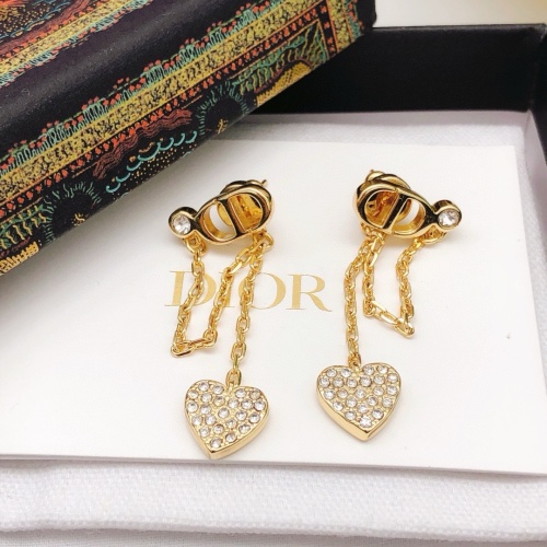 Replica Christian Dior Earrings For Women #1252175 $27.00 USD for Wholesale