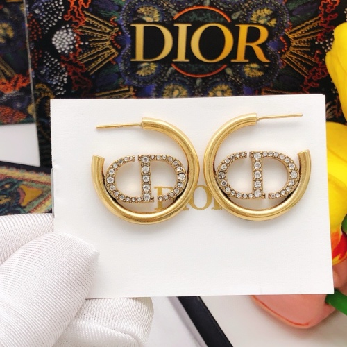 Replica Christian Dior Earrings For Women #1252176 $27.00 USD for Wholesale