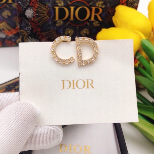 Replica Christian Dior Earrings For Women #1252180 $27.00 USD for Wholesale