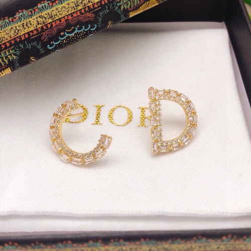 Replica Christian Dior Earrings For Women #1252180 $27.00 USD for Wholesale